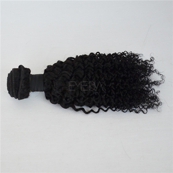 Overnight shipping 2017 new hair extensions Peruvian kinky curl YJ162